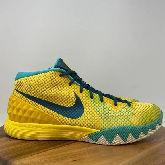 Nike Shoes Nike Kyrie Letterman Yellow Teal 75277737 Mens 13